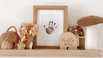 Making Memories with our Clean Touch Ink Print Kit