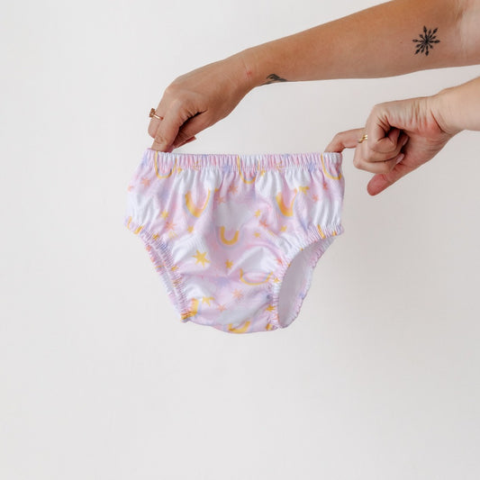 Bear & Moo Reusable Nappies | Reusable Training Nappy | Dreamland print