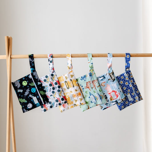 Bear & Moo Reusable Nappy Bags | Mini Wet Bag