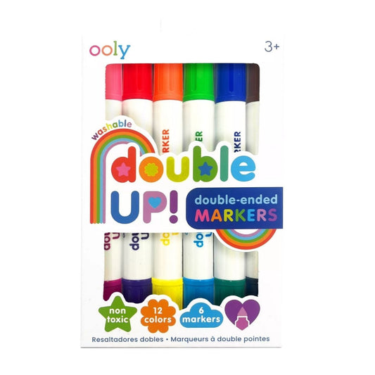 Ooly Double Up! Double-Ended Markers available at Bear & Moo