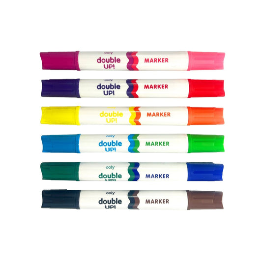 Ooly Double Up! Double-Ended Markers available at Bear & Moo