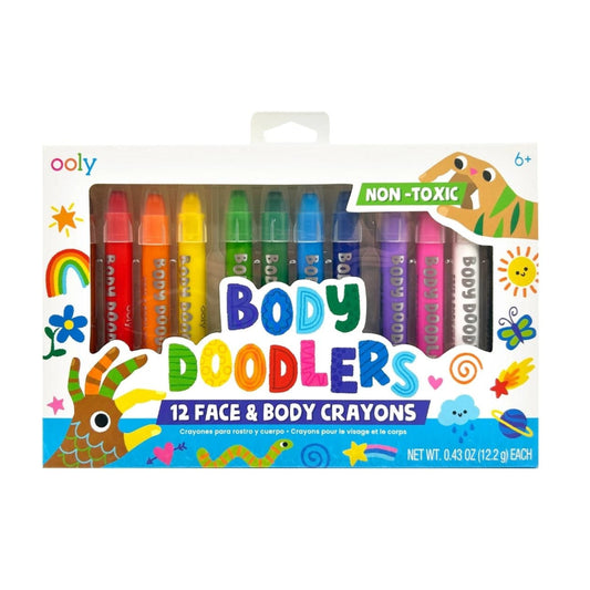 Ooly Body Doodlers Face & Body Crayons available at Bear & Moo