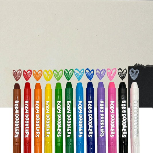 Ooly Body Doodlers Face & Body Crayons available at Bear & Moo