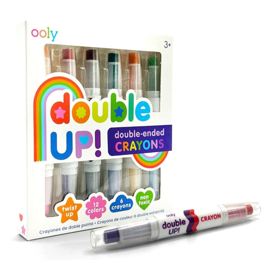Ooly Double Up! Double-Ended Crayons available at Bear & Moo