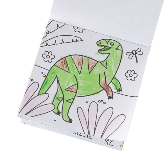Ooly Carry Along Colouring Book & Crayon Set | Dinoland available at Bear & Moo