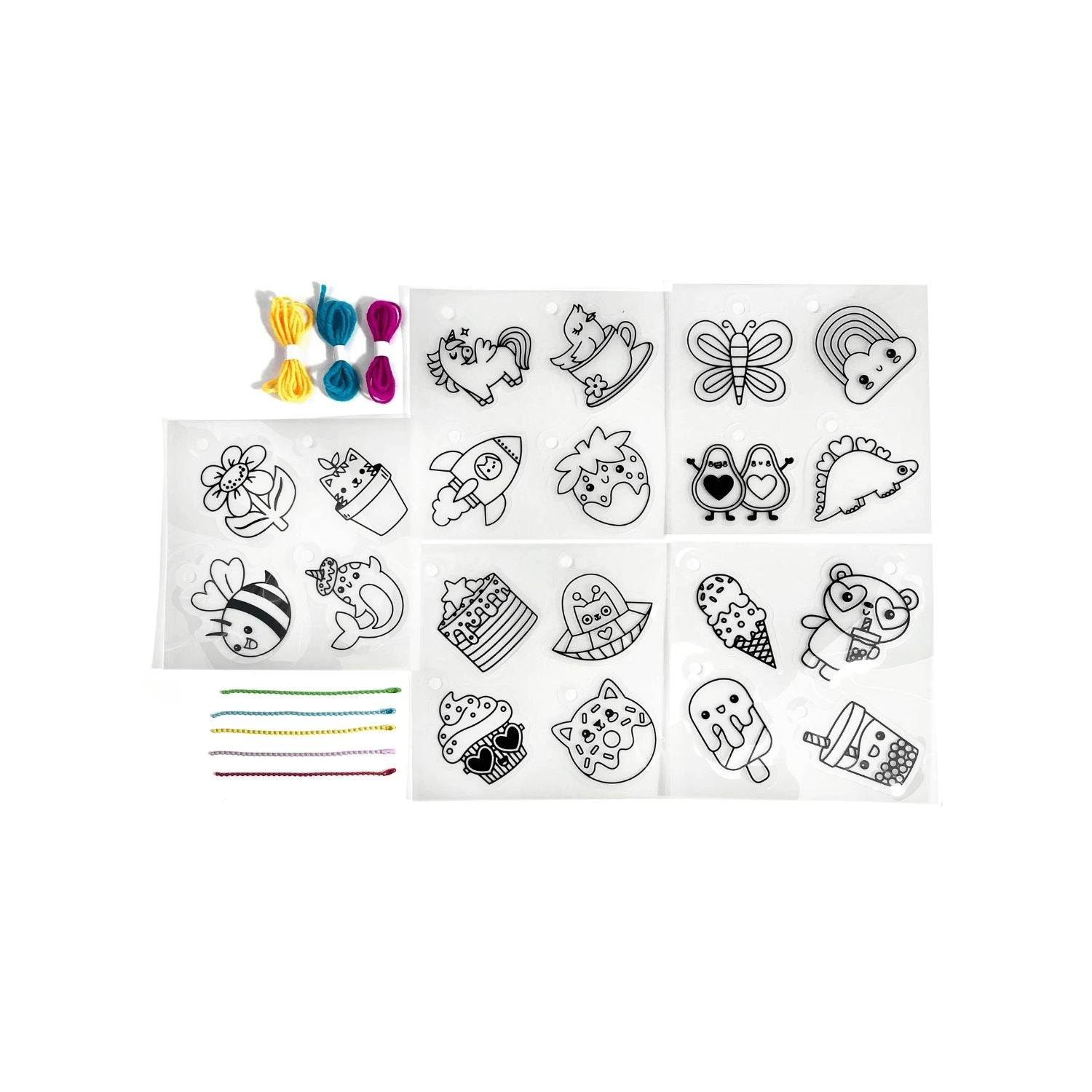 Ooly Shrink-Its! DIY Shrink Art Kit | Cute Crew available at Bear & Moo