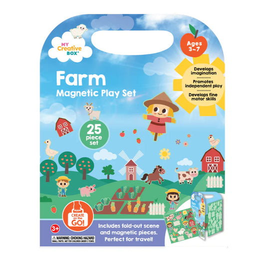 My Creative Box Farm Magnetic Play Set available at Bear & Moo