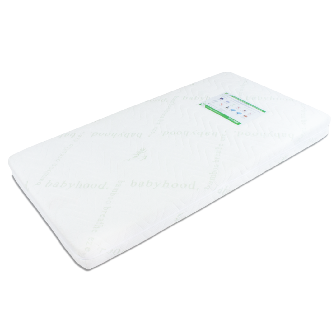 Babyhood Bamboo Breathe Eze Cot Mattress Babyhood Bear Moo