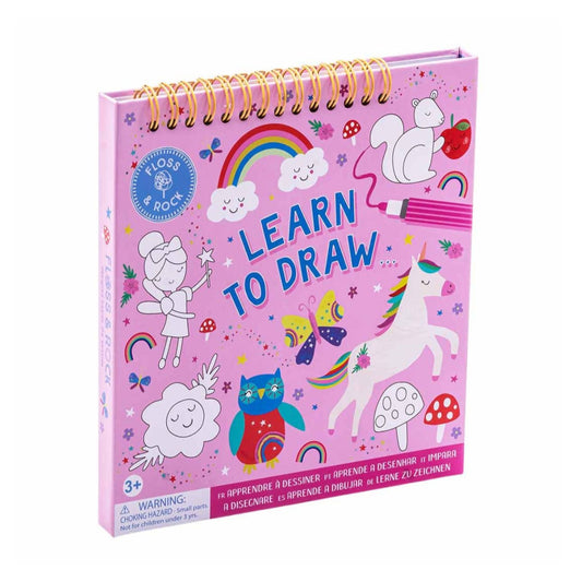 Floss & Rock Learn to Draw | Rainbow Fairy available at Bear & Moo