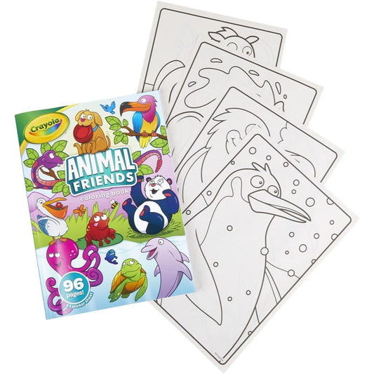 Crayola Animal Friends Colouring Book available at Bear & Moo