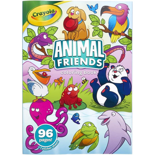 Crayola Animal Friends Colouring Book available at Bear & Moo