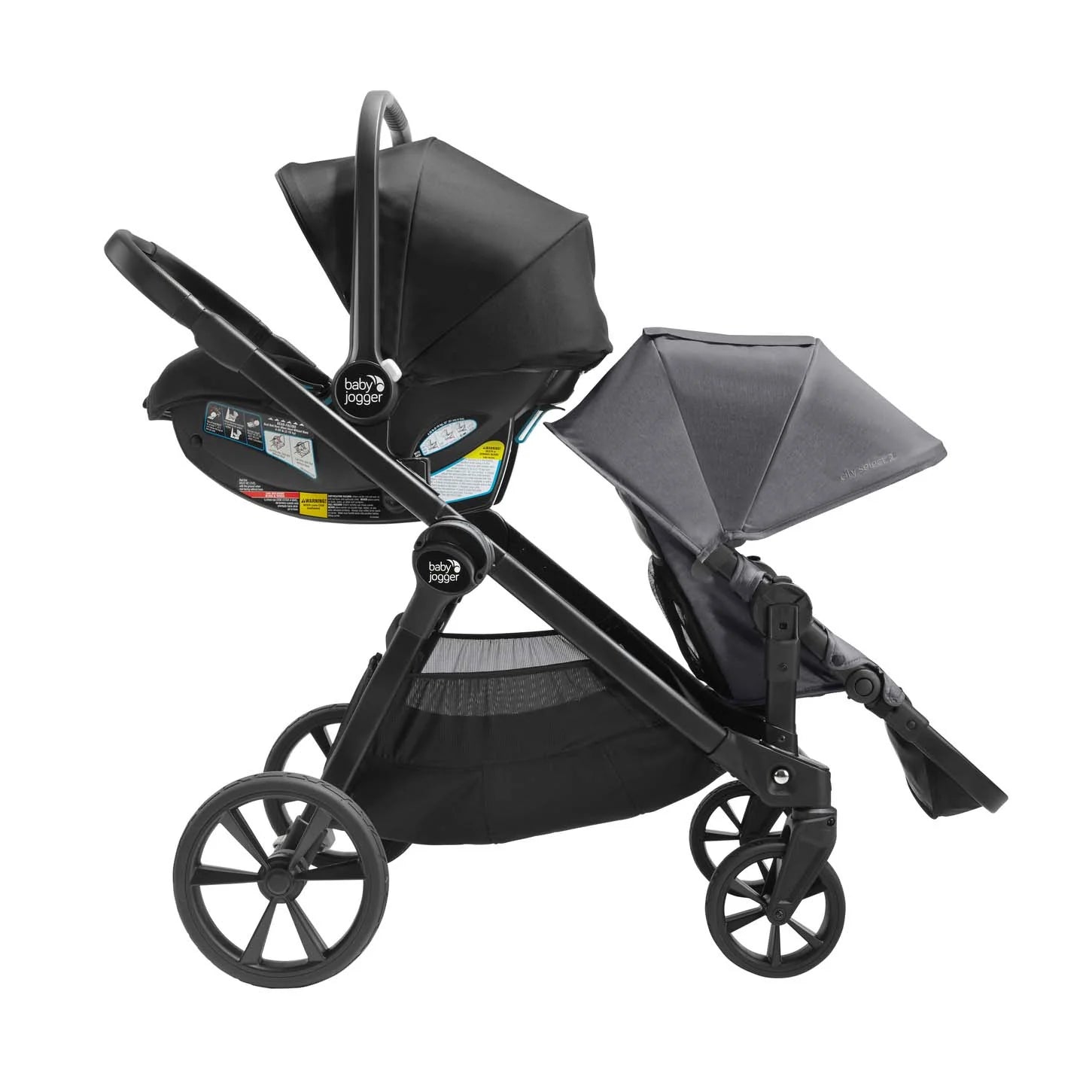 Baby Jogger City Select 2 Eco | Harbor Grey available at Bear & Moo