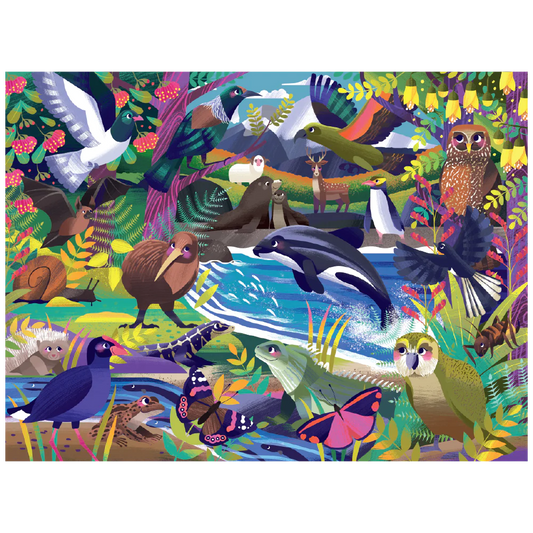 Crocodile Creek Discover Aotearoa Floor Puzzle | 36 Pieces | available at Bear & Moo