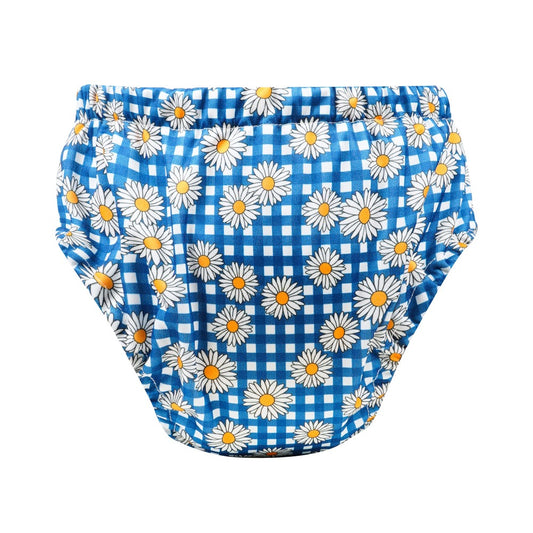 Bear & Moo Reusable Training Nappies | Daisy Gingham print