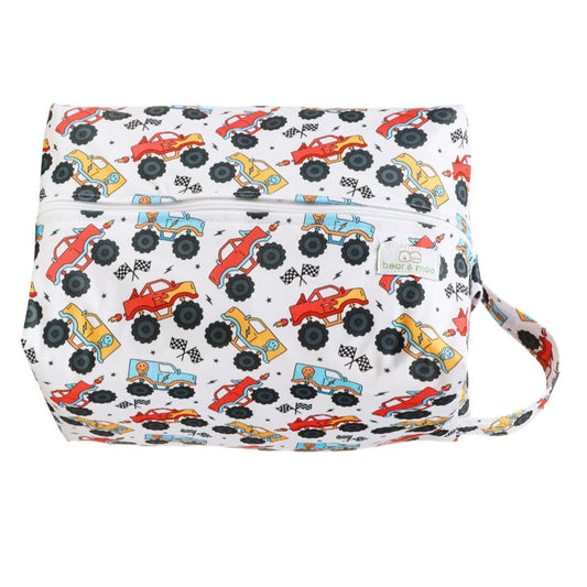 Bear & Moo Reusable Nappy Pod in Demolition Derby