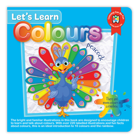 Learning can be Fun | Let's Learn Colours available at Bear & Moo