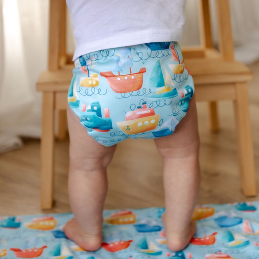 Little Sailor Cloth Nappy | Large