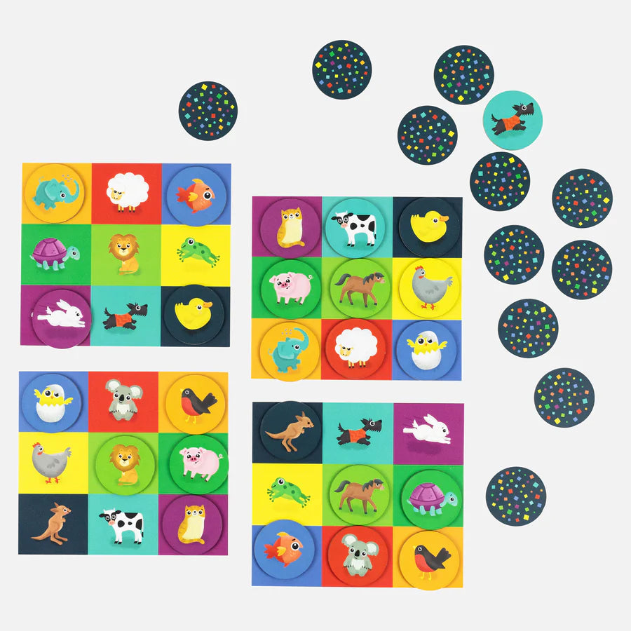 Tiger Tribe | Memory & Bingo Animals Board Game available at Bear & Moo
