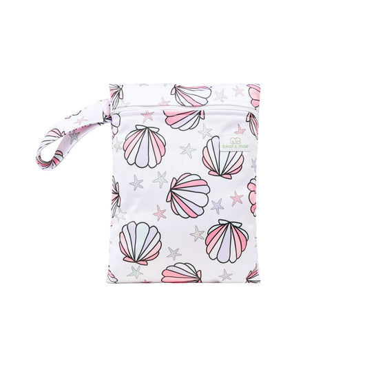 Bear & Moo Medium Wet Bag | Reusable Water Resistant Bag | Nappy Bag