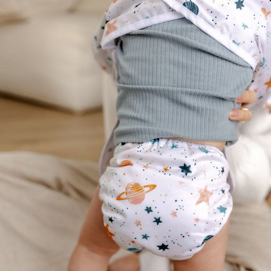 Stardust Cloth Nappy | One Size Fits Most