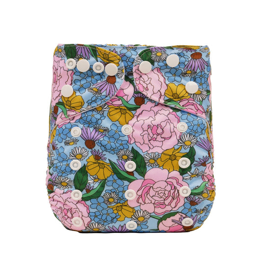 Bear & Moo One Size Fits Most Reusable Cloth Nappy