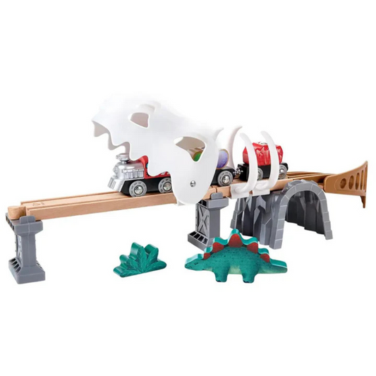 Hape Dino Railway Adventure Set available at Bear & Moo