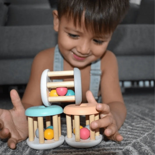 Wooden Rattle | Allen Trading Wooden Toys available at Bear & Moo