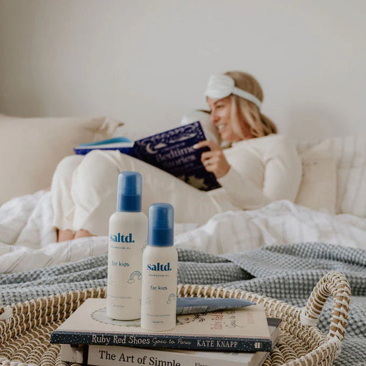 Saltd. Kids Magnesium Oil Spray in 100ml & 200ml | Bear & Moo