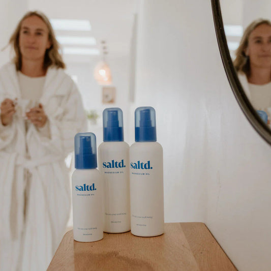 Saltd. Magnesium Oil Spray in 100ml & 200ml | Bear & Moo