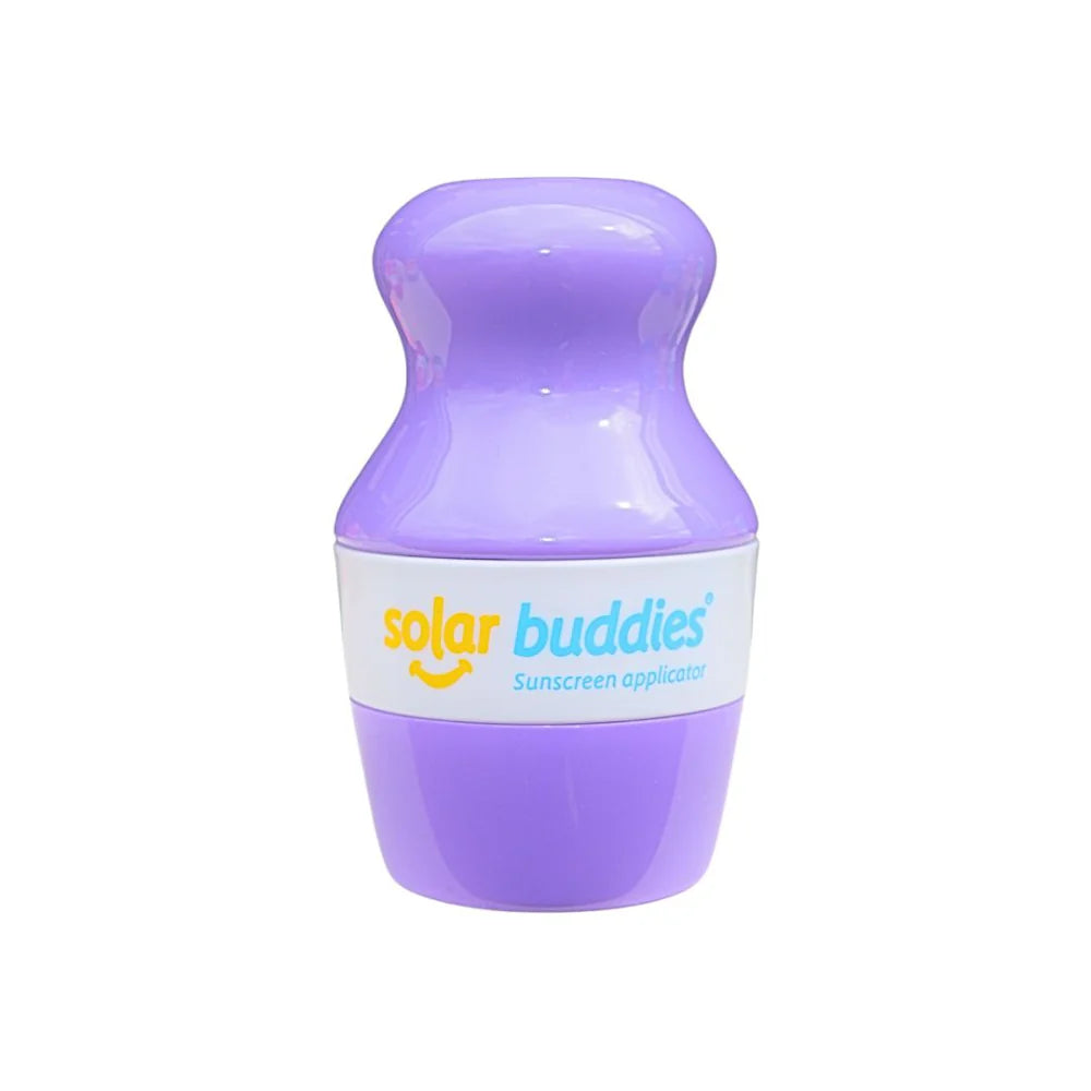 Solar Buddies sunscreen applicator in Purple