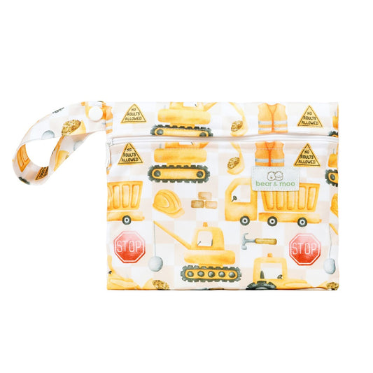 Bear & Moo Reusable Nappy Bags | Mini Wet Bag