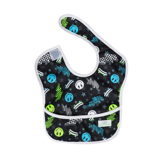 Bear & Moo Classic Bib | Waterproof Reusable Bib | Too Cool print