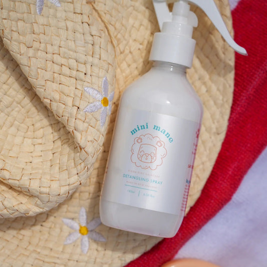 Mini Mane Hair Detangling Spray available at Bear & Moo