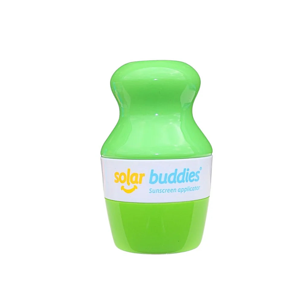 Solar Buddies sunscreen applicator in Green