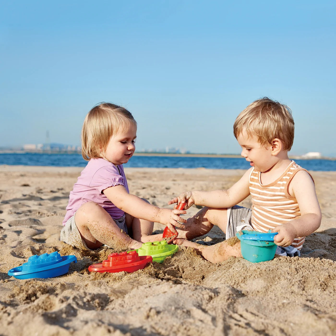 Hape Beach & Bath Boats available at Bear & Moo