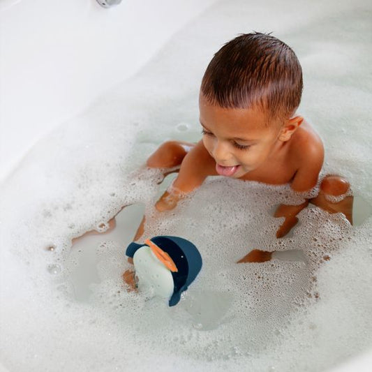 Boon chomp hungry whale bath toy from Bear & Moo