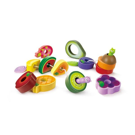 Hape Caterpillar Fruit Feast Set available at Bear & Moo