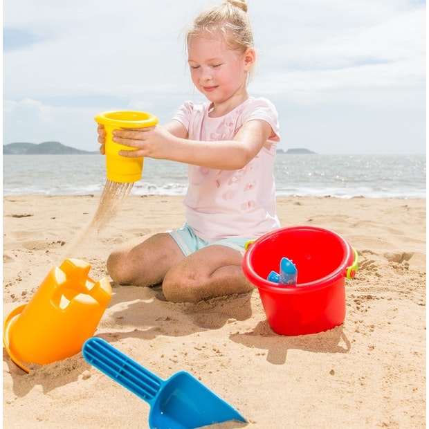 5-in-1 Beach Set by Hape from Bear & Moo