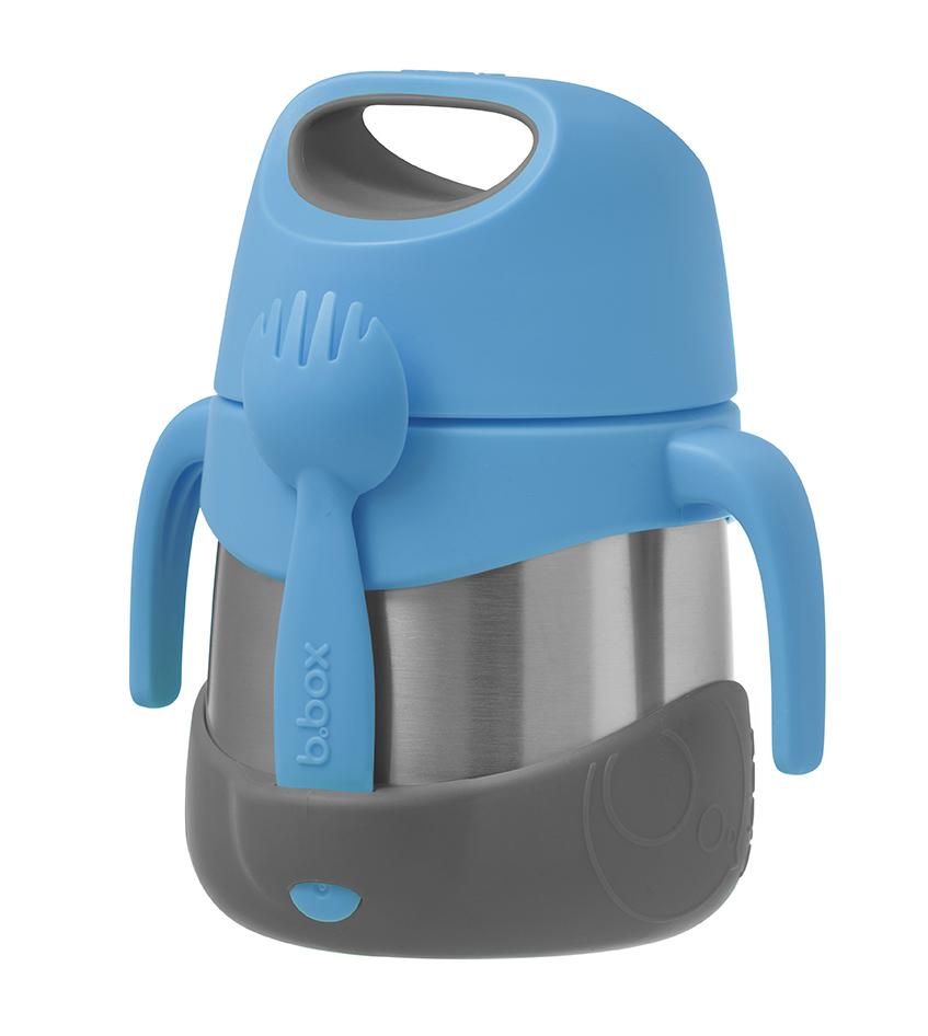 b.box Insulated Food Jar in Blue Slate available at Bear & Moo