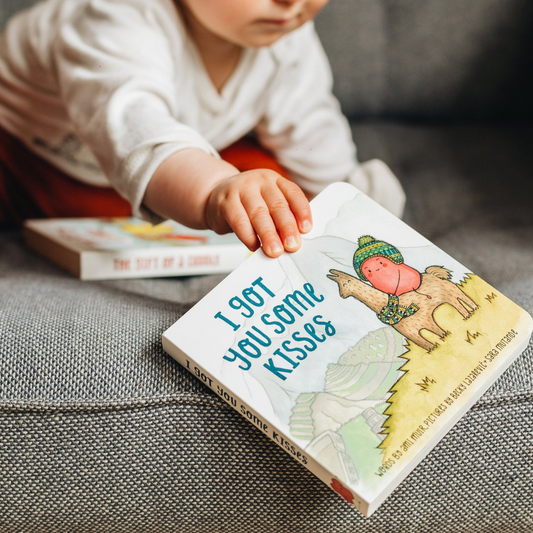 The Kiss Co | I Got You Some Kisses | Board Book from Bear & Moo
