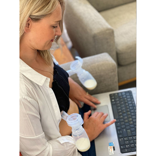 Breastmates Milk Vibes Pumping Bra available at Bear & Moo