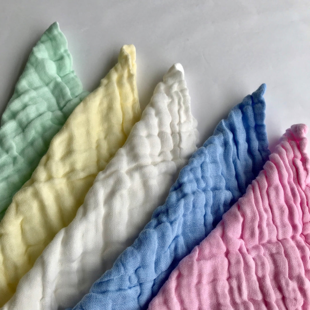 100% Cotton Cloth Reusable Wipes from Bear and Moo