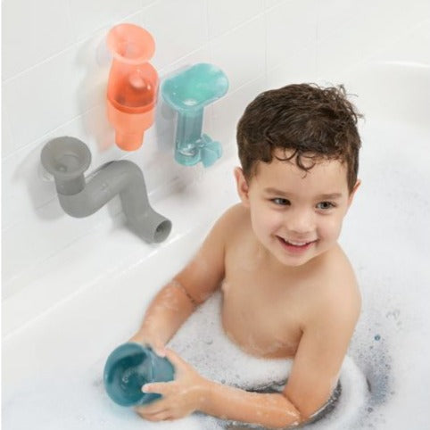 Boon Tubes Building Bath Toy Set available at Bear & Moo