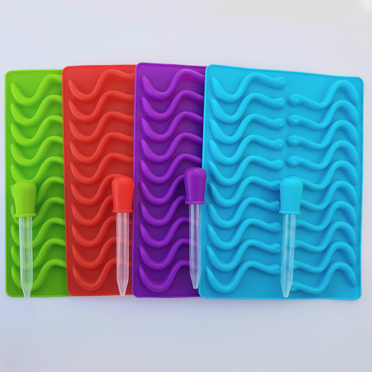 Little Giants Snake Silicone Mould available at Bear & Moo