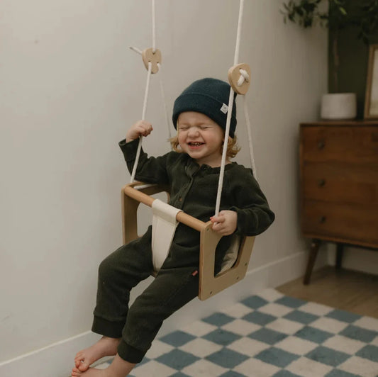 Kinderfeets Baby Swing available at Bear & Moo