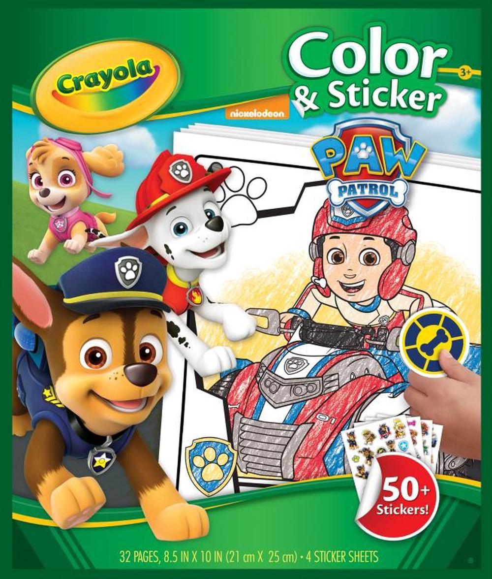 Crayola Colour & Sticker Activity Set | Paw Patrol