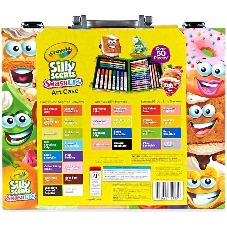 Crayola Silly Scents Smash Ups Mini Art Case available at Bear & Moo