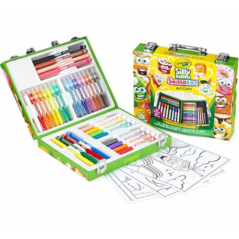 Crayola Silly Scents Smash Ups Mini Art Case available at Bear & Moo