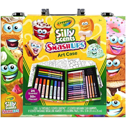 Crayola Silly Scents Smash Ups Mini Art Case available at Bear & Moo