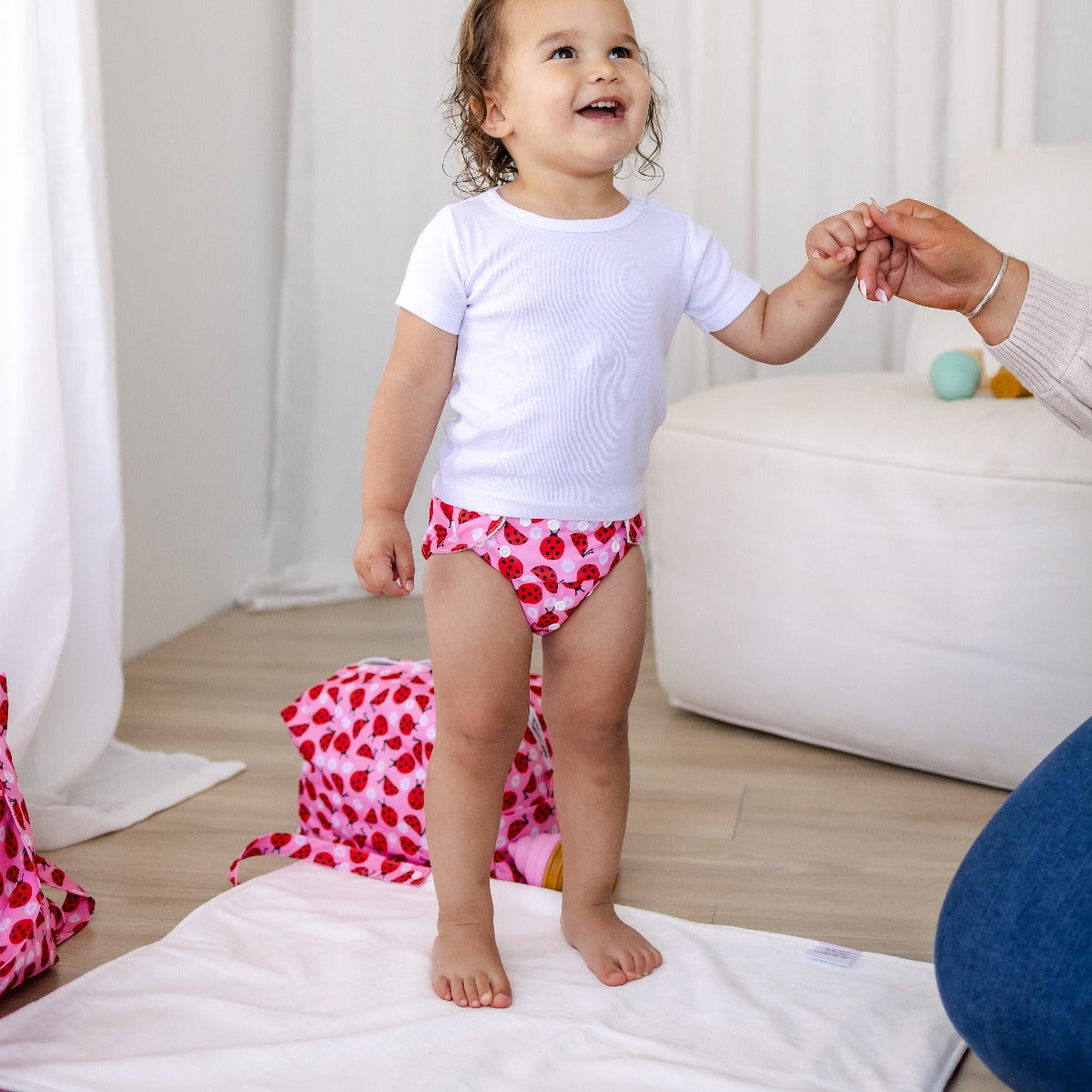 Bear & Moo Reusable Cloth Nappy | Large Reusable Nappy | Cloth Nappies
